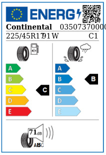 Anvelopa vara 225/45/17 Continental ContiSportContact5 91W