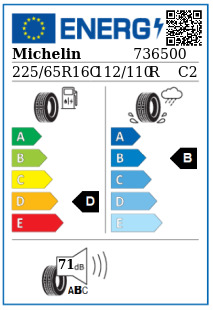 Anvelopa iarna 225/65/16C Michelin AgilisAlpin 112/110R