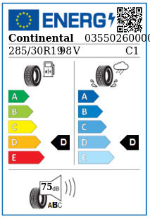 Anvelopa iarna 285/30/19 Continental TS830 P 98V