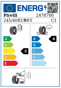 Anvelopa vara 245/40/19 Pirelli Cinturato P7 RunOnFlat 98Y