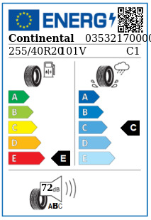 Anvelopa iarna 255/40/20 Continental TS830P XL 101V