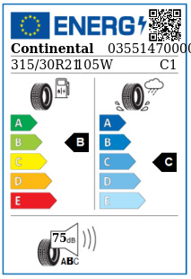 Anvelopa iarna 315/30/21 Continental TS860S XL 105W