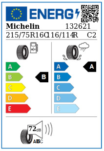 Anvelopa vara 215/75/16C Michelin Agilis3 116/114R