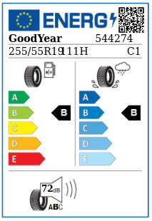 Anvelopa iarna 255/55/19 GoodYear UG Performance SUV G1 XL 111H