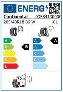 Anvelopa vara 205/40/18 Continental ContiPremiumContact6 XL 86W