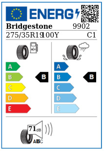 Anvelopa vara 275/35/19 Bridgestone T005 XL RunOnFlat 100Y