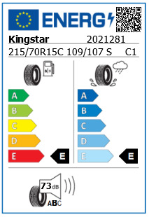 Anvelopa iarna 215/70/15C Kingstar W410 - by Hankook 109/107S