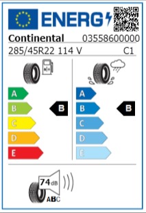 Anvelopa iarna 285/45/22 Continental TS870P XL 114V