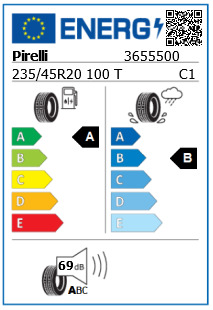 Anvelopa vara 235/45/20 Pirelli P-Zero PZ4 XL 100T