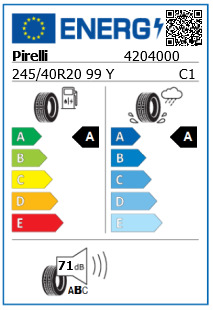 Anvelopa vara 245/40/20 Pirelli P-Zero PZ4 XL 99Y