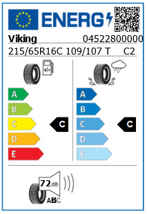 Anvelopa vara 215/65/16C Viking TransTech NewGen 109/107T