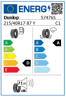 Anvelopa vara 215/40/17 Dunlop SP Maxx RT2 XL 87Y