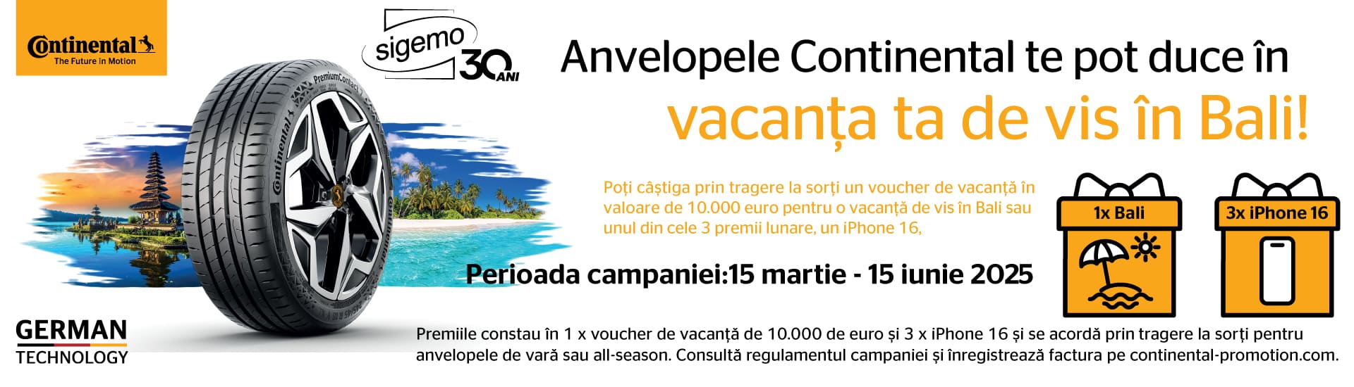 Campanie Continental vara si all seasons